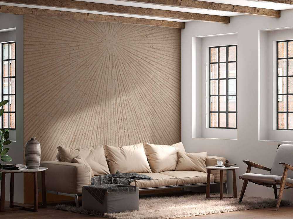 Structuur met lijnen in beige bruin