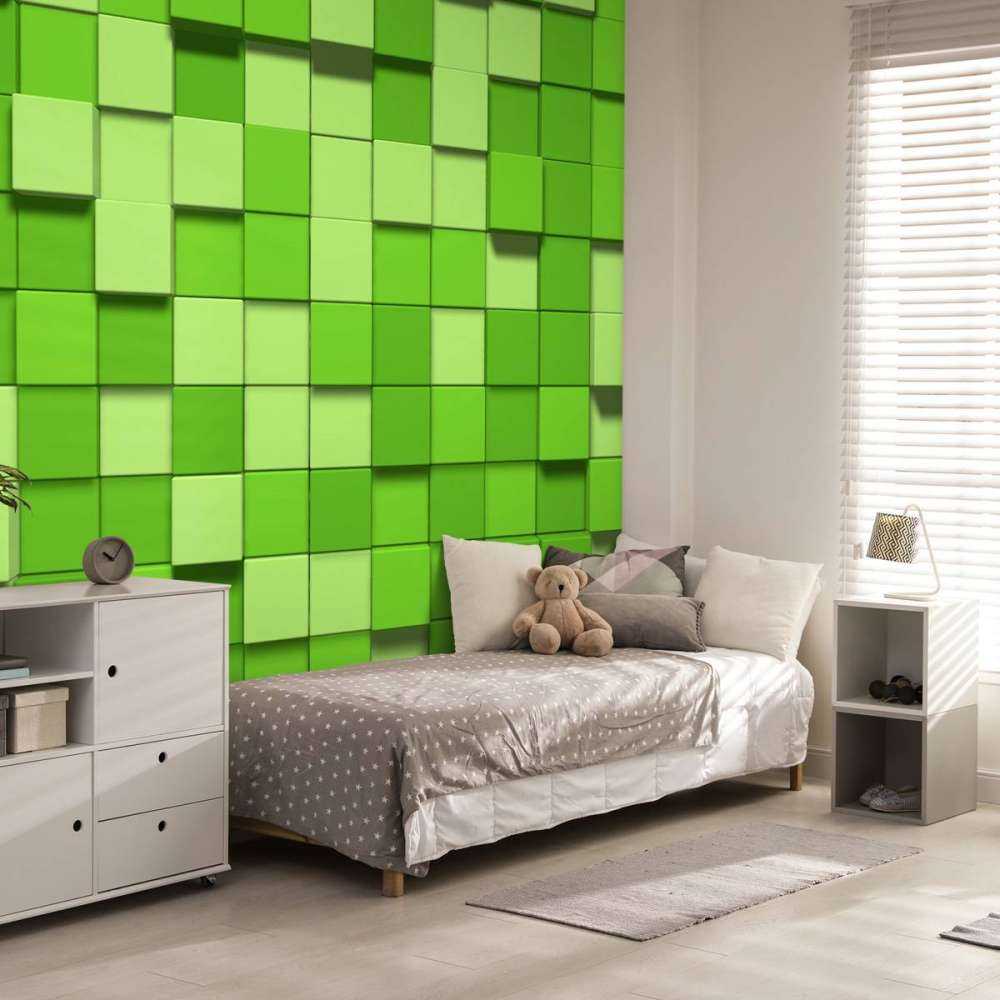 3D Minecraft blokken van gras