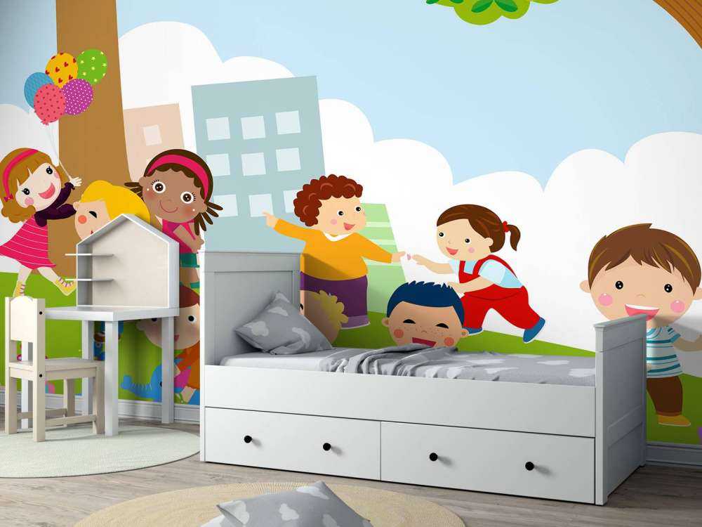 Kinderen aan het spelen