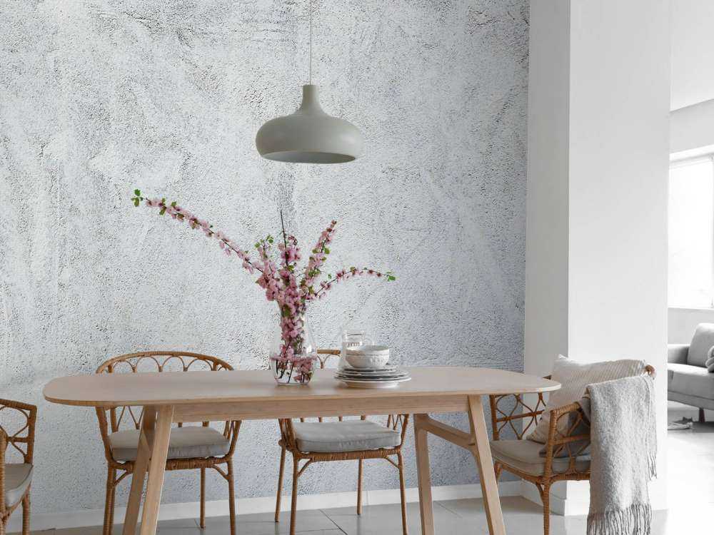 Grijze muur met structuur