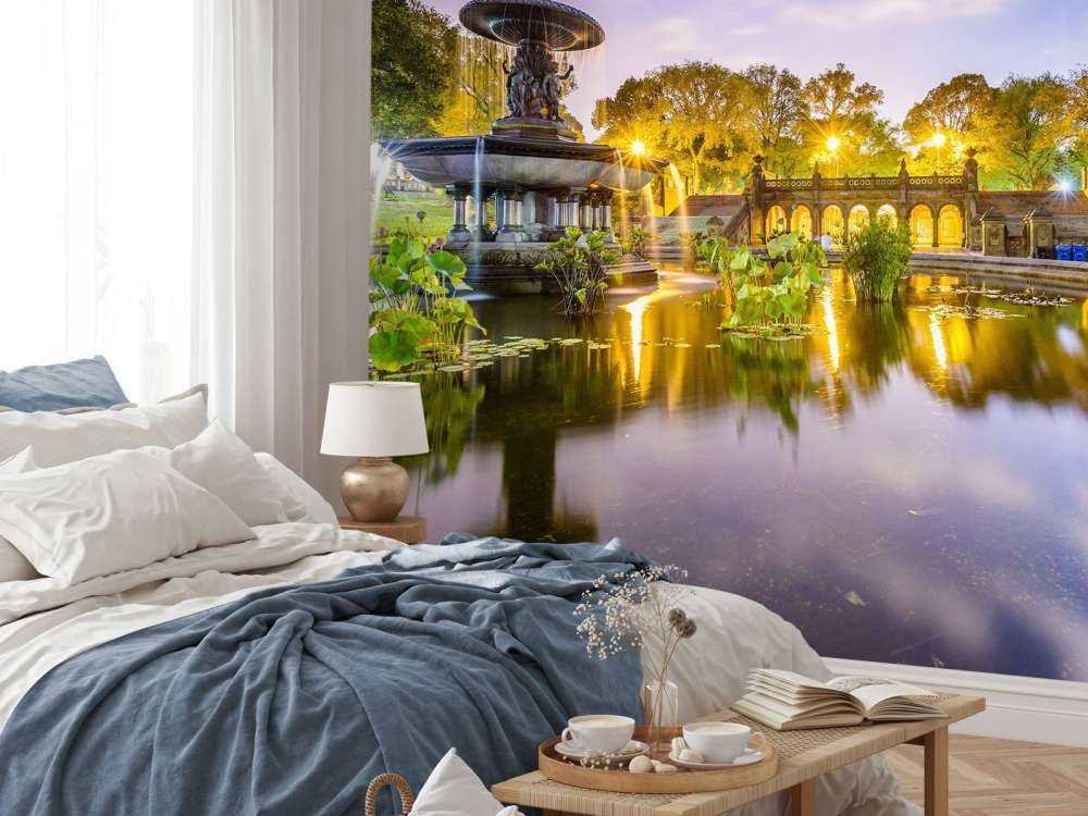 Bethesda Terrace en Fountain in Central Park