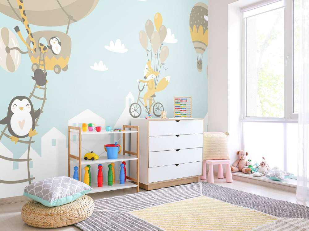 Dieren met ballonnen