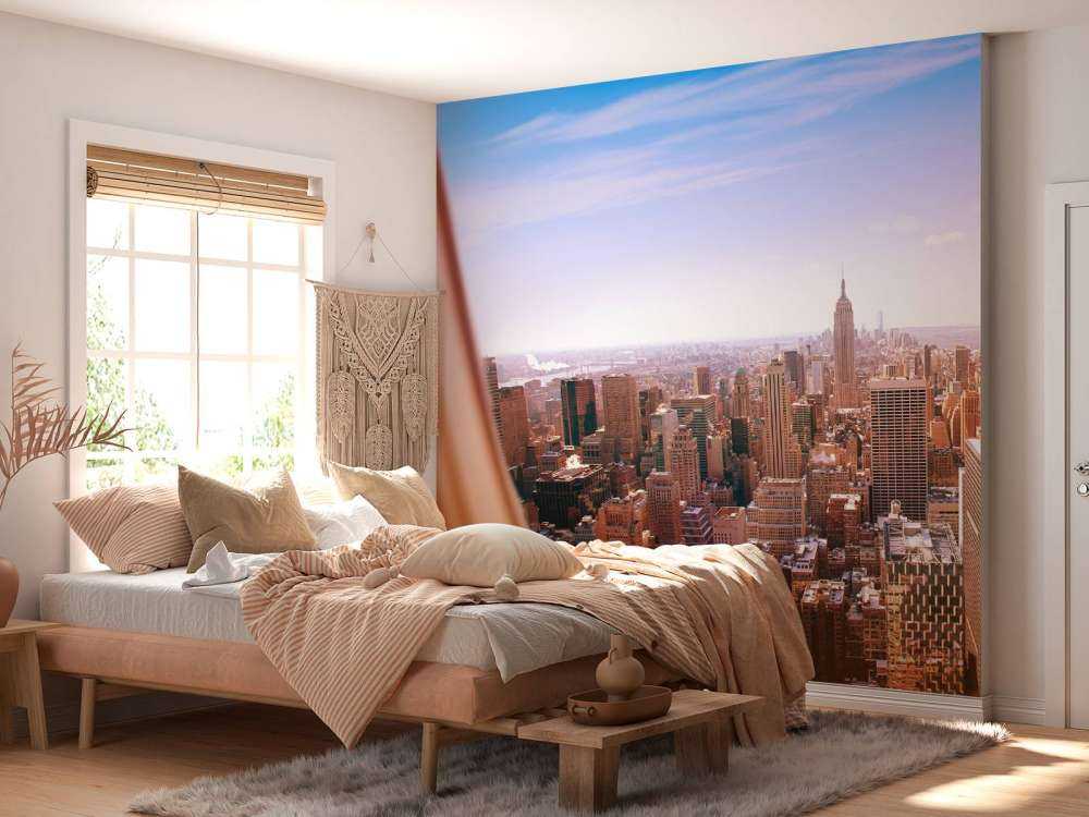 New York vanuit vliegtuig