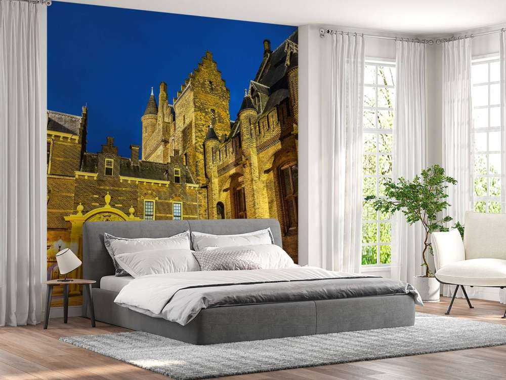 Het Binnenhof in de avond