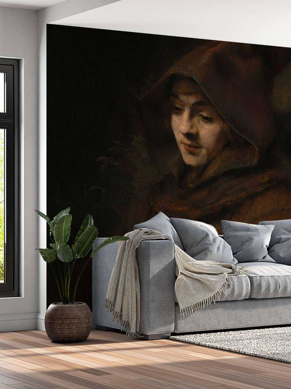 Rembrandts zoon Titus in monniksdracht