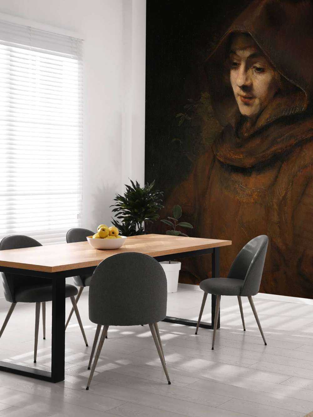 Rembrandts zoon Titus in monniksdracht