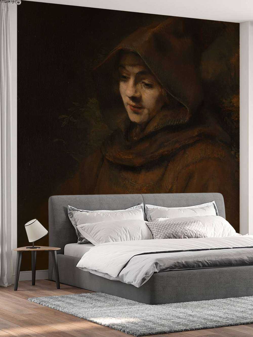 Rembrandts zoon Titus in monniksdracht