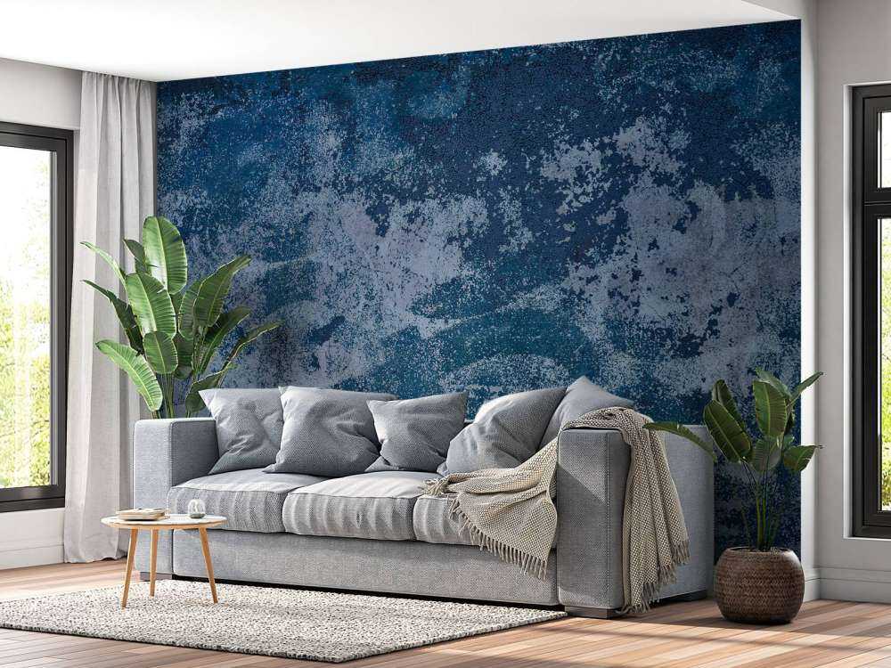 Verweerde muurschildering