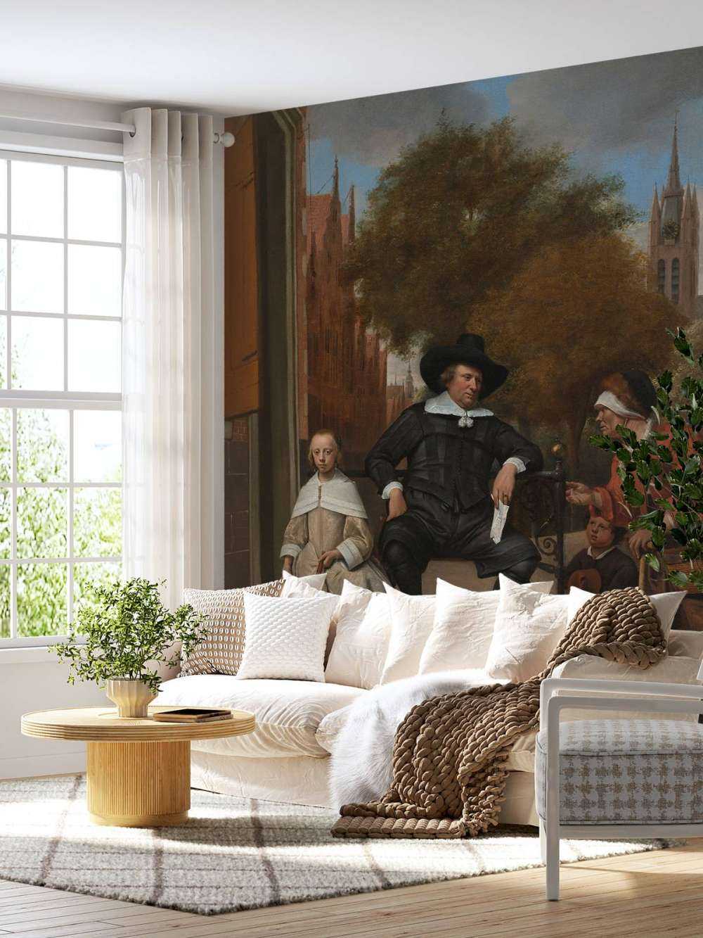 Adolf en Catharina Croeser aan de Oude Delft