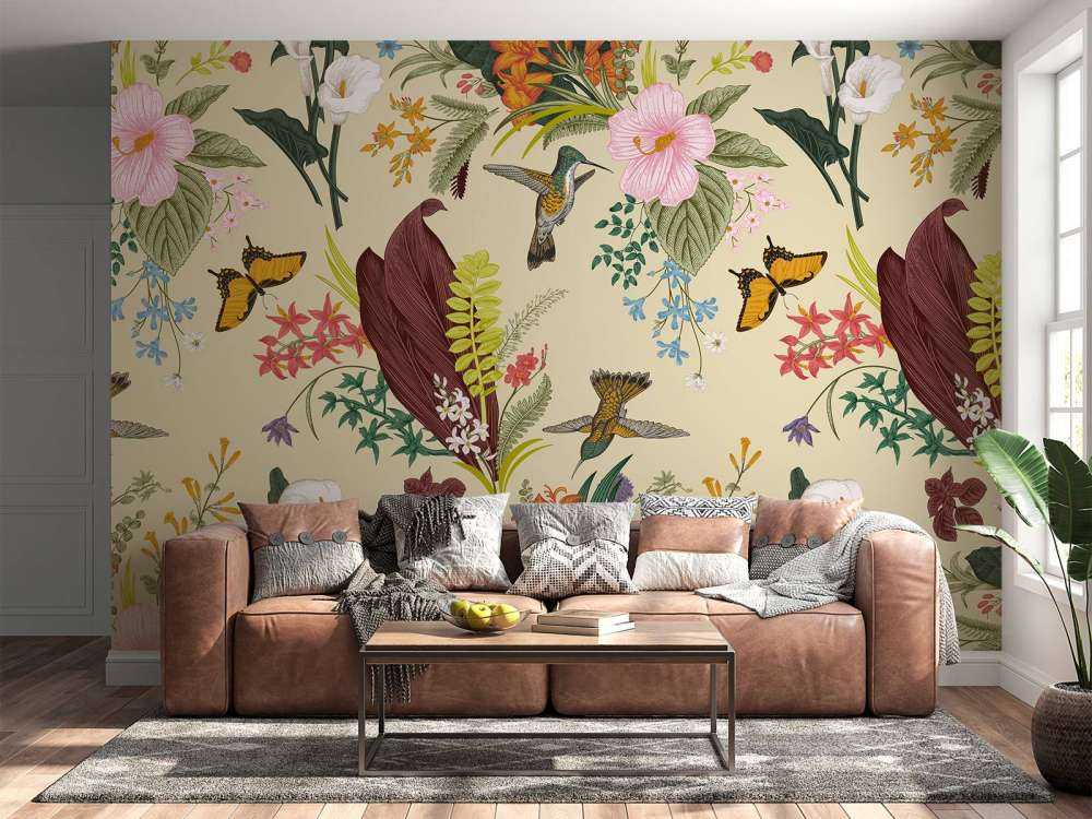 Leven in de lente print