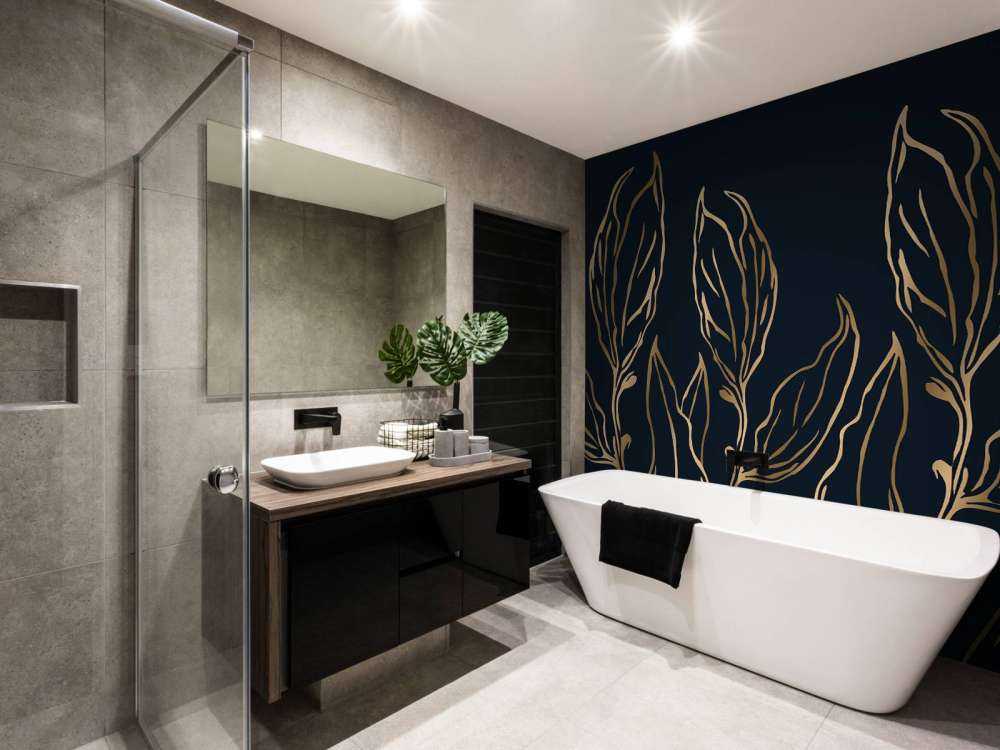 Abstracte bloemen en bladeren