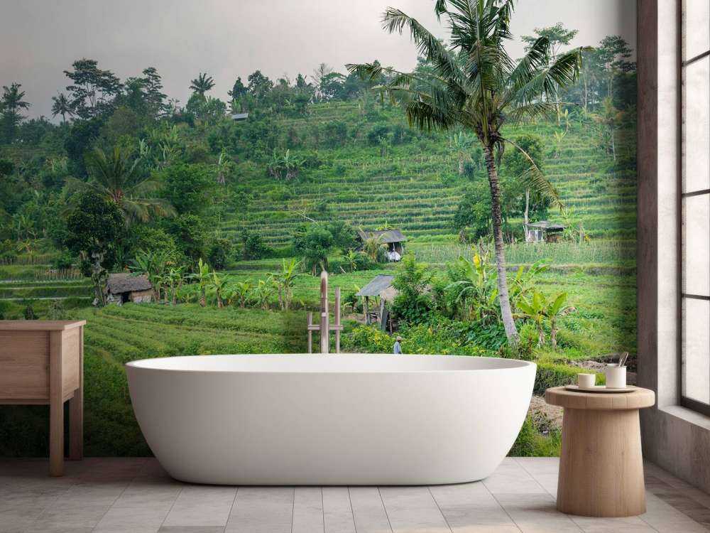 Rijstveld in Bali