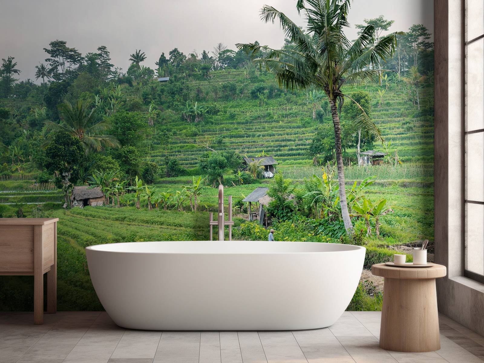 Rijstveld in Bali