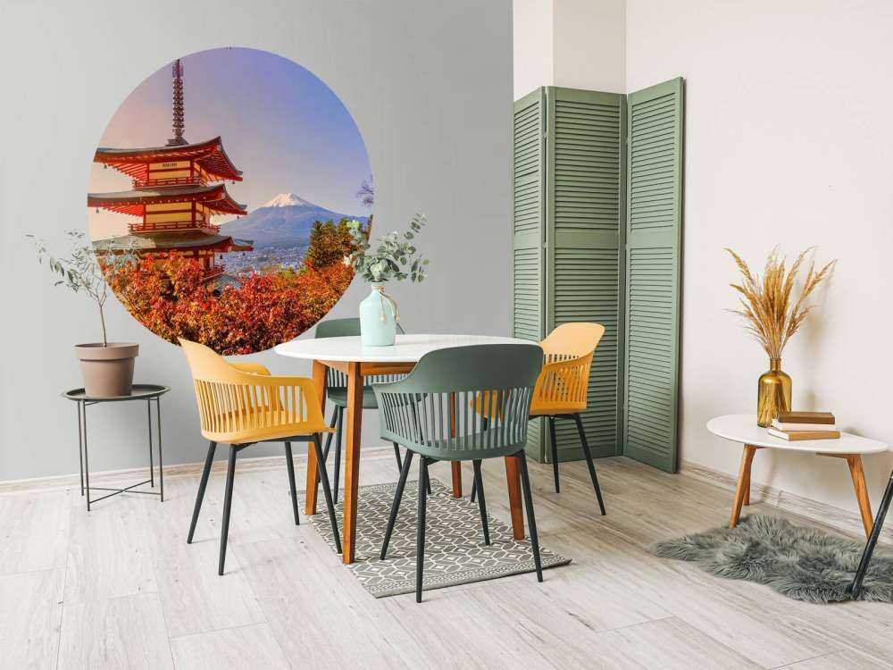 Fuji en Chureito Pagoda