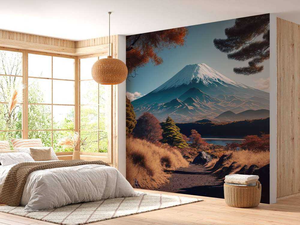 Fuji berg uitzicht