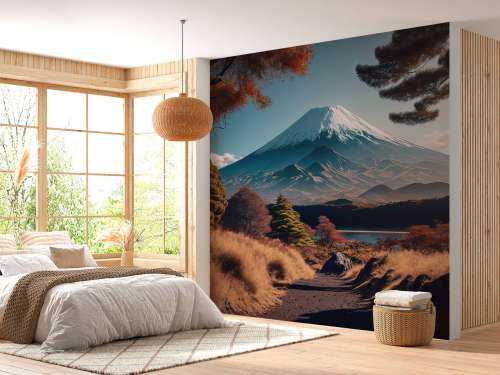 Fuji berg uitzicht