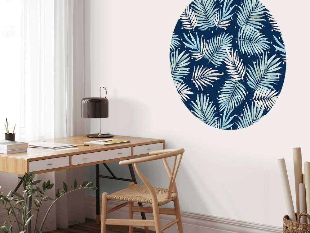 Patroon met tropische bladeren