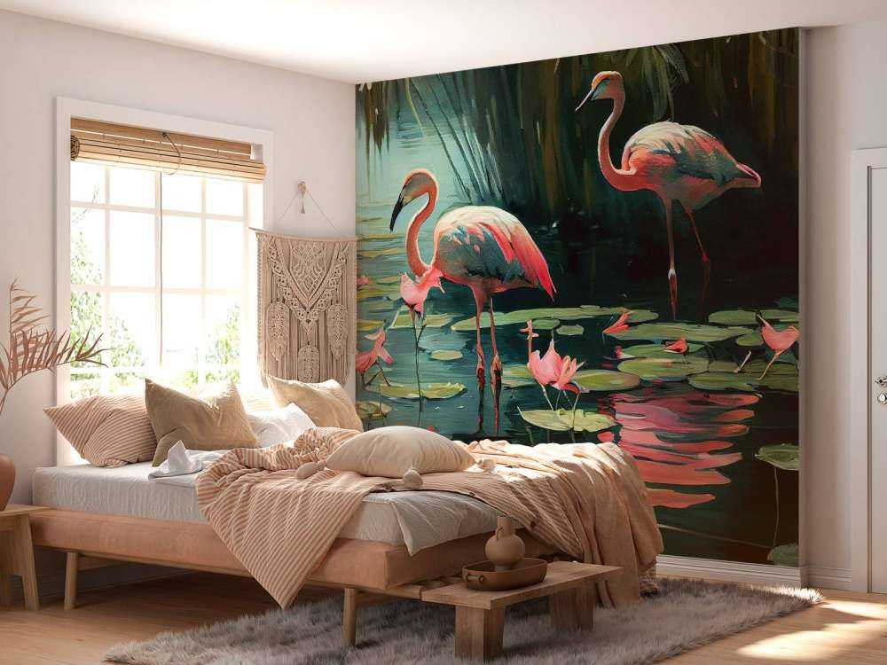 Waterlelie Flamingo Oase