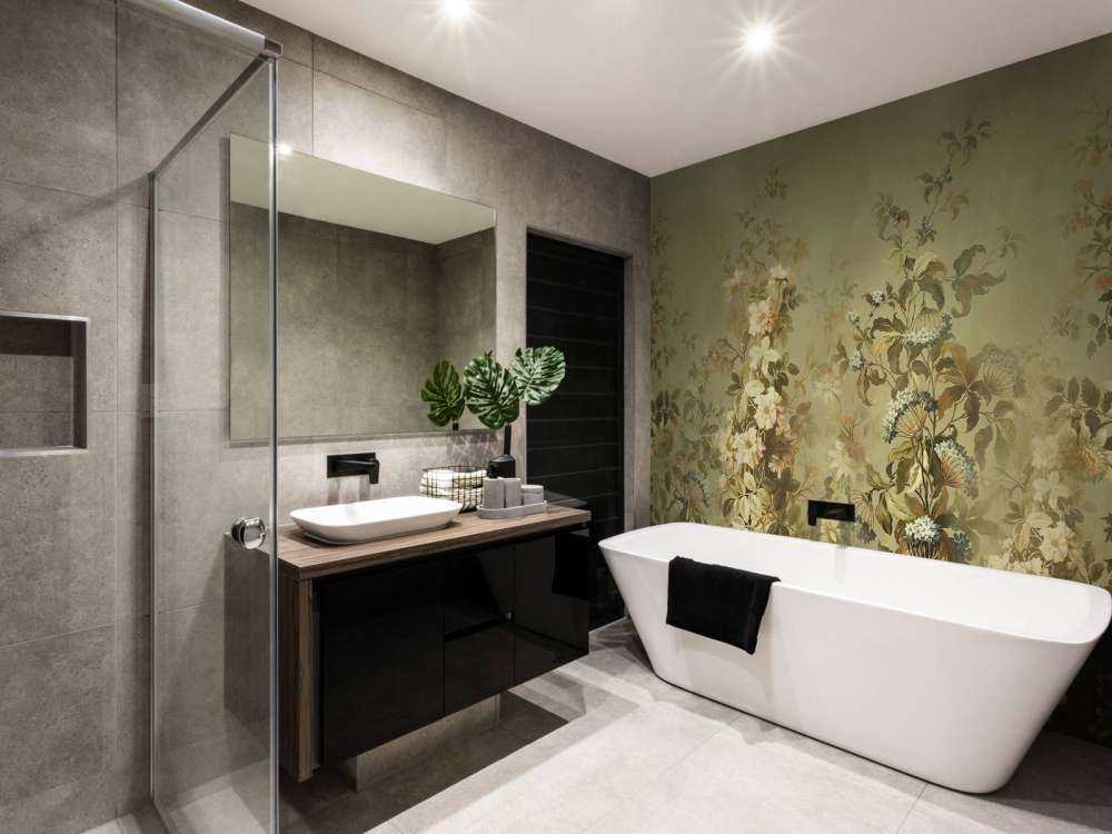 Vintage Olive Green Clematis