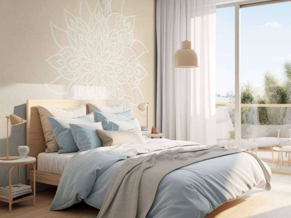 Beige Mandala Elegantie