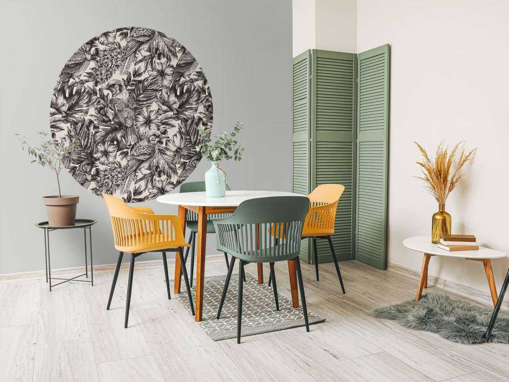 Florale Vogel Symfonie