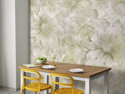 Botanical Watercolor Elegance Warm Sand