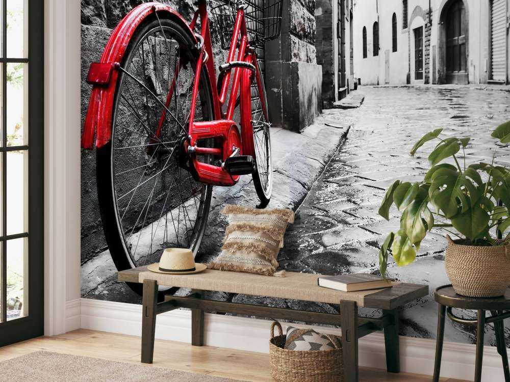 Rode fiets