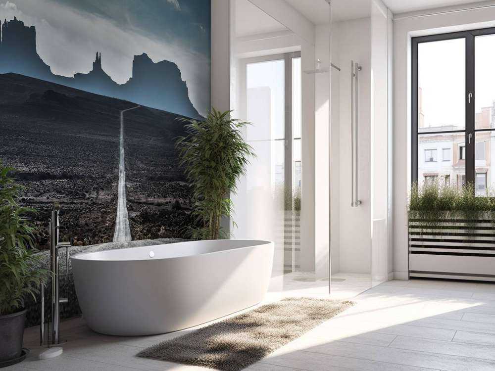 Lange weg in Arizona 