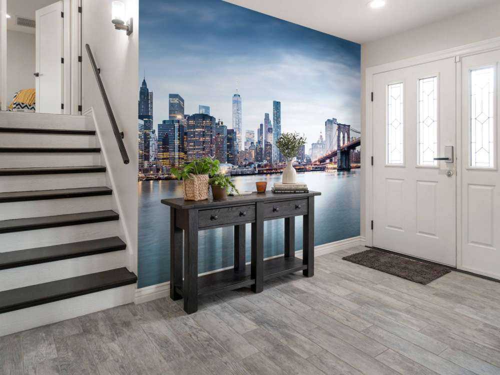 New York City zonsondergang