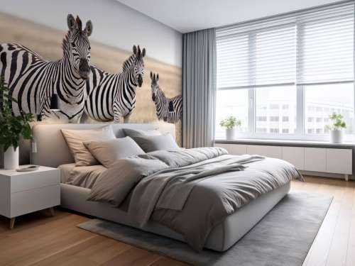 Zebra's in de natuur