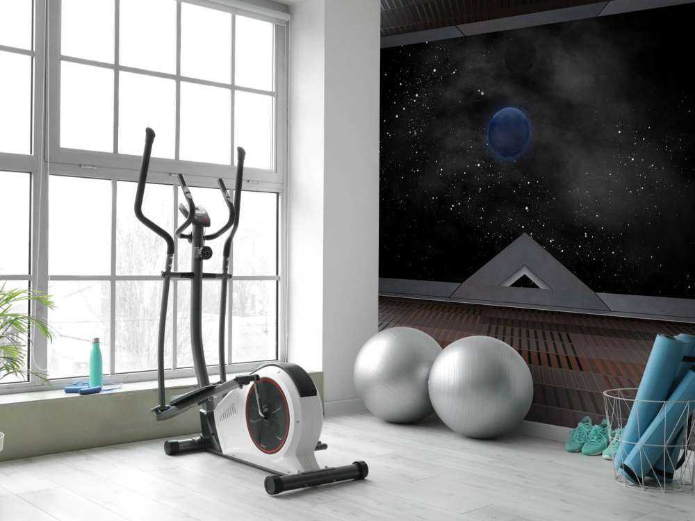 Space Shuttle uitzicht