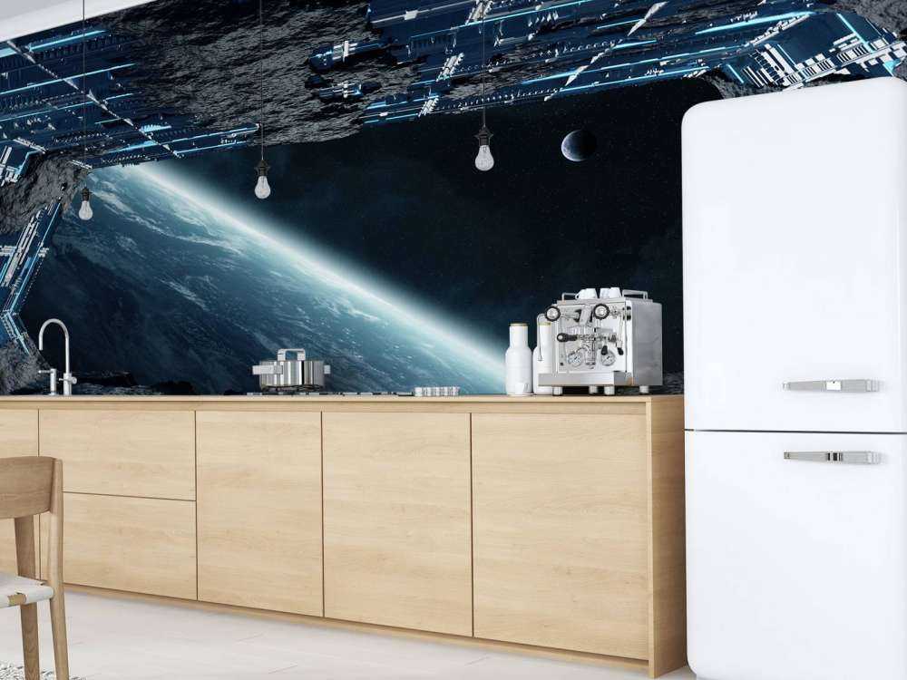 Space Shuttle met asteroïden