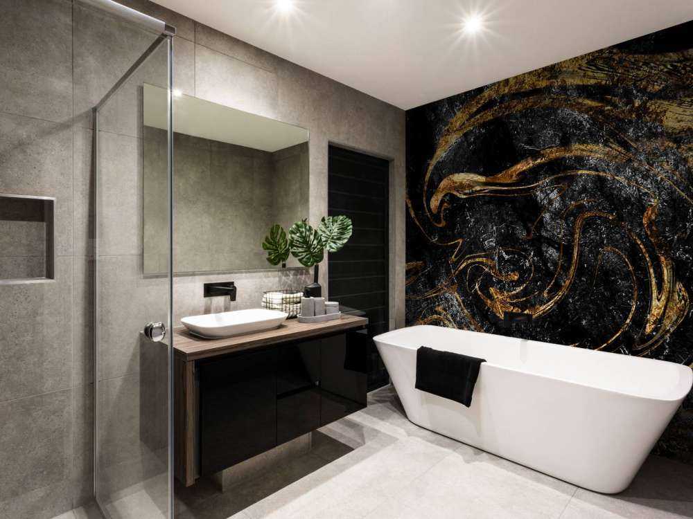 Verfmengsel met gouden verf