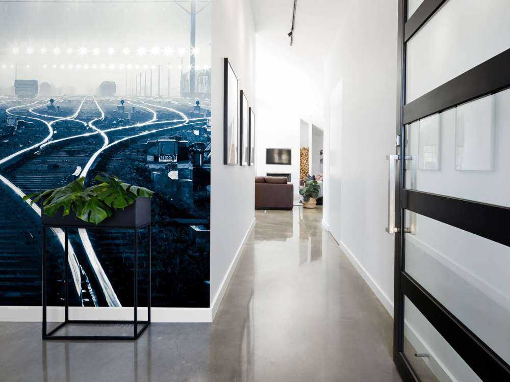 Verlichte spoorwissels