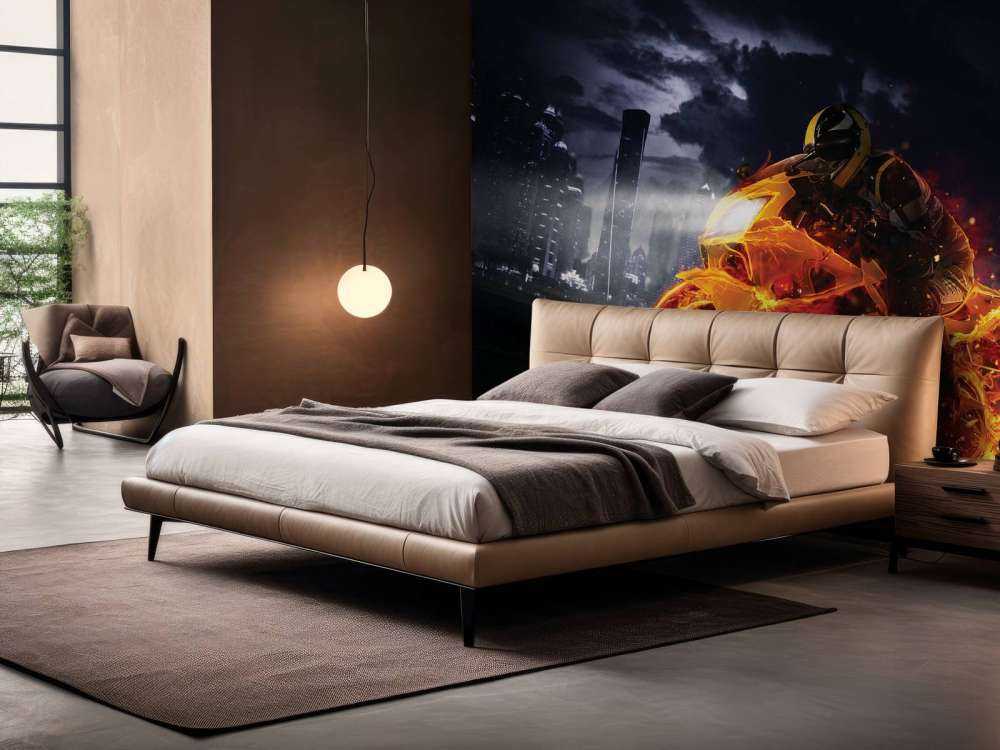 Motor in vuur en vlam