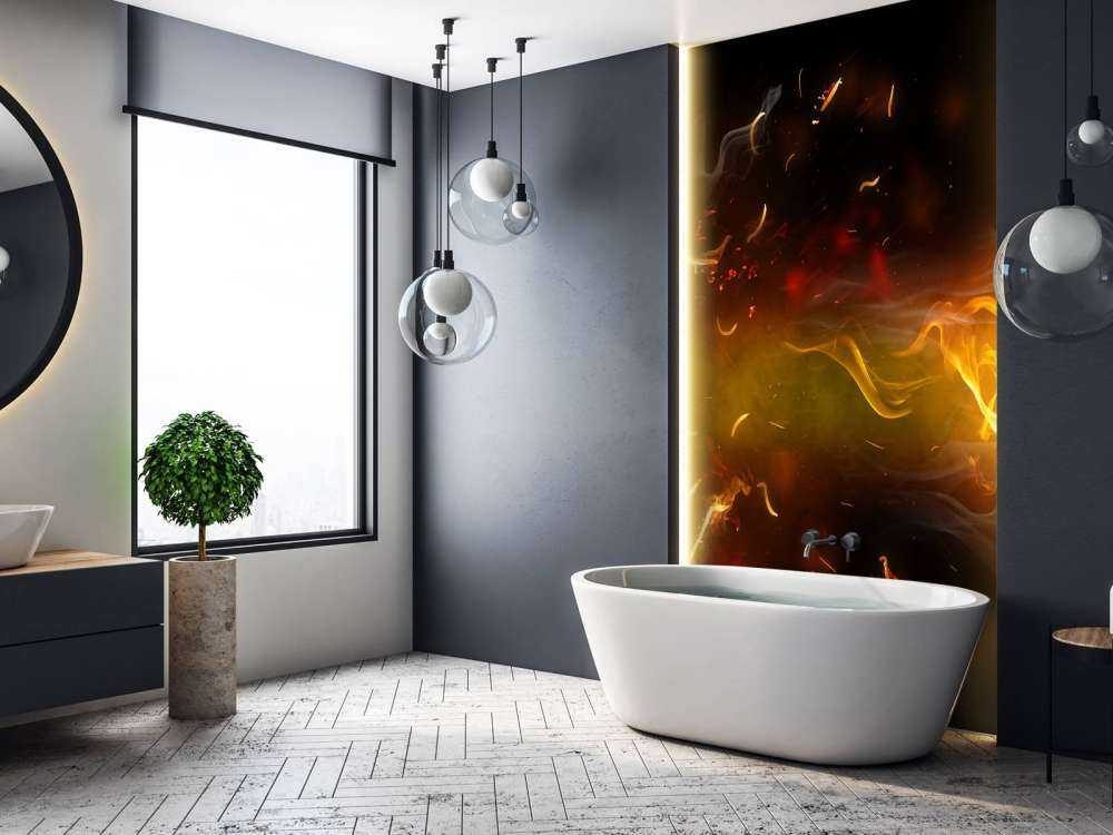 Voetbal brandt door het net