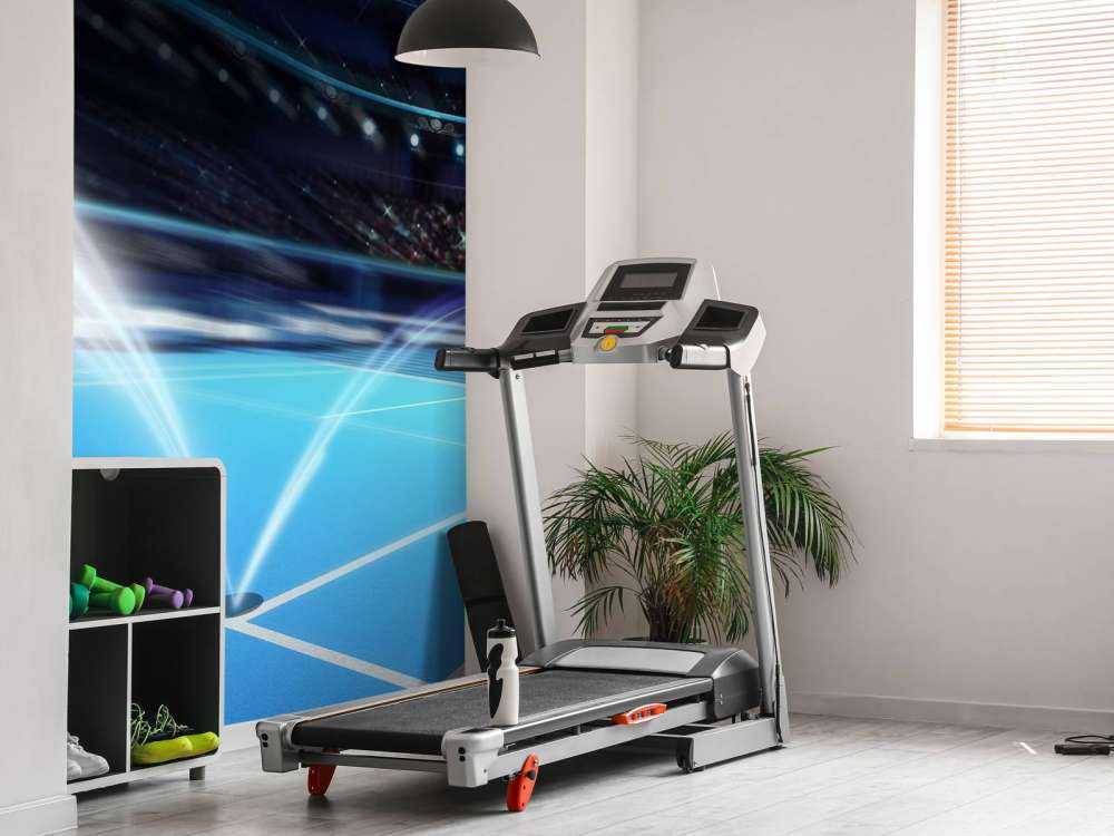 Stuiterende tennisbal