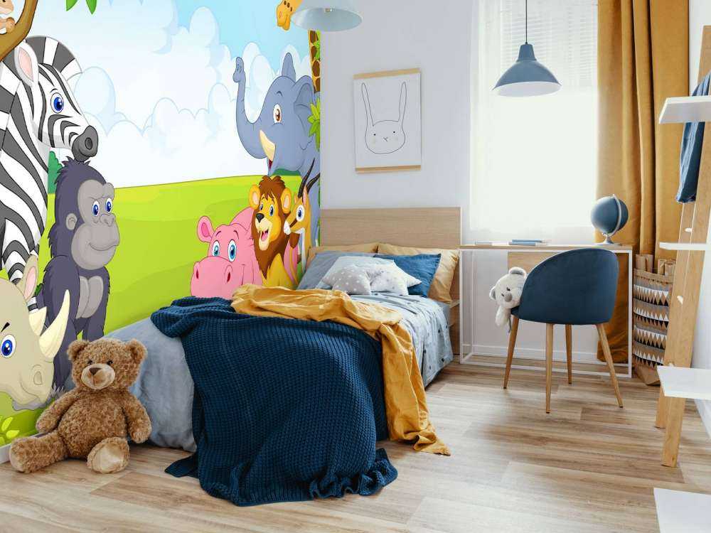 Wilde dieren in de jungle