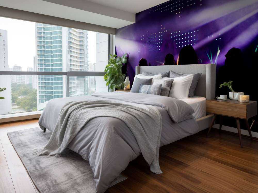 Feestende mensen in een club