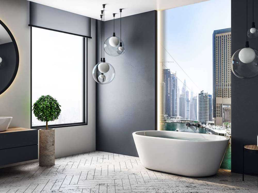 Boten in Dubai Marina