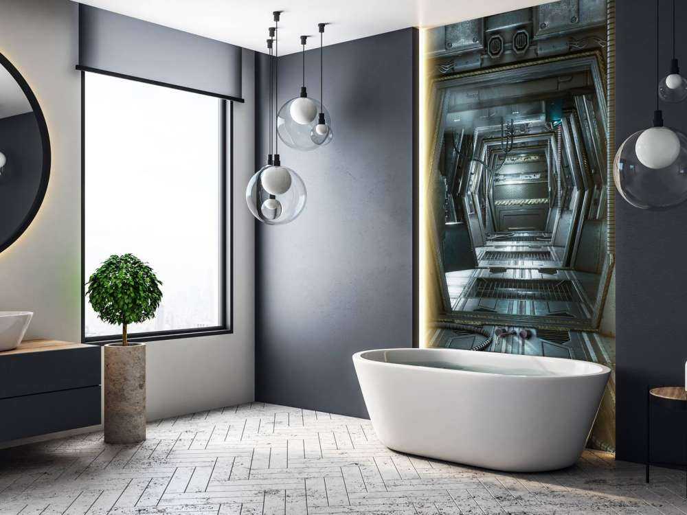 Futuristische tunnel