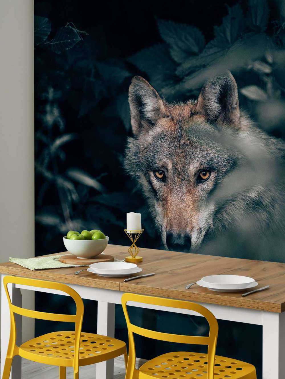 Close-up wolf