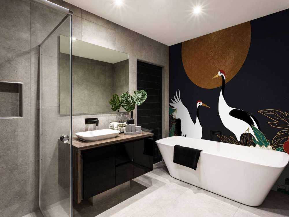 Kraanvogels tijdens de nacht