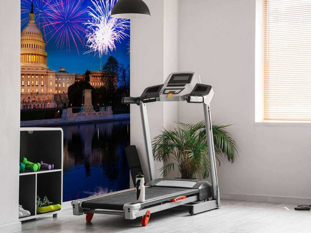 Vuurwerkshow in Washington