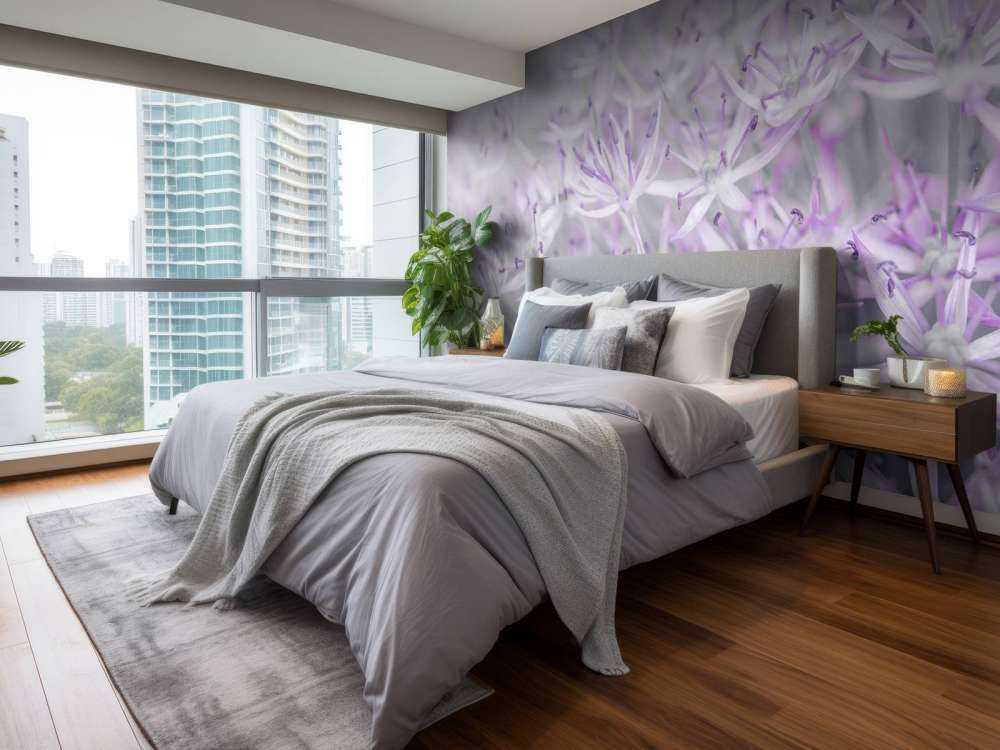 Allium bloemen close-up