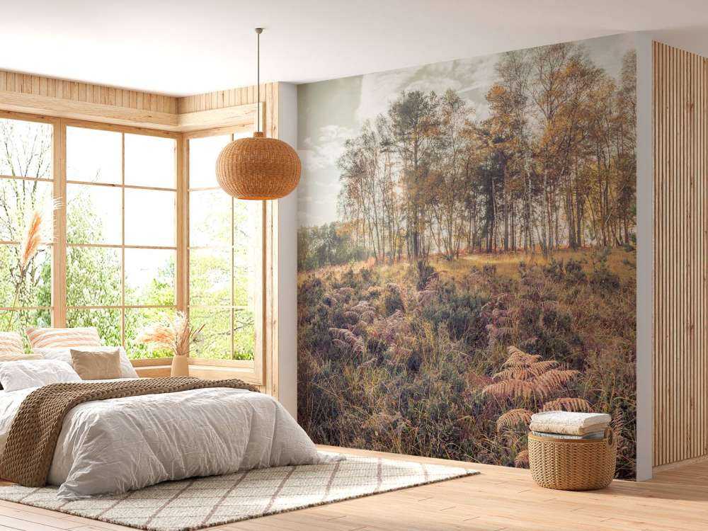 Bos tijdens de ochtend