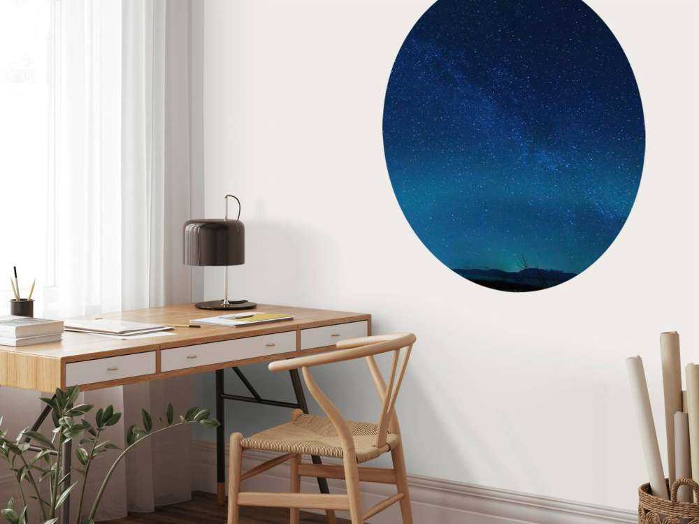 Sterrenhemel met noorderlicht