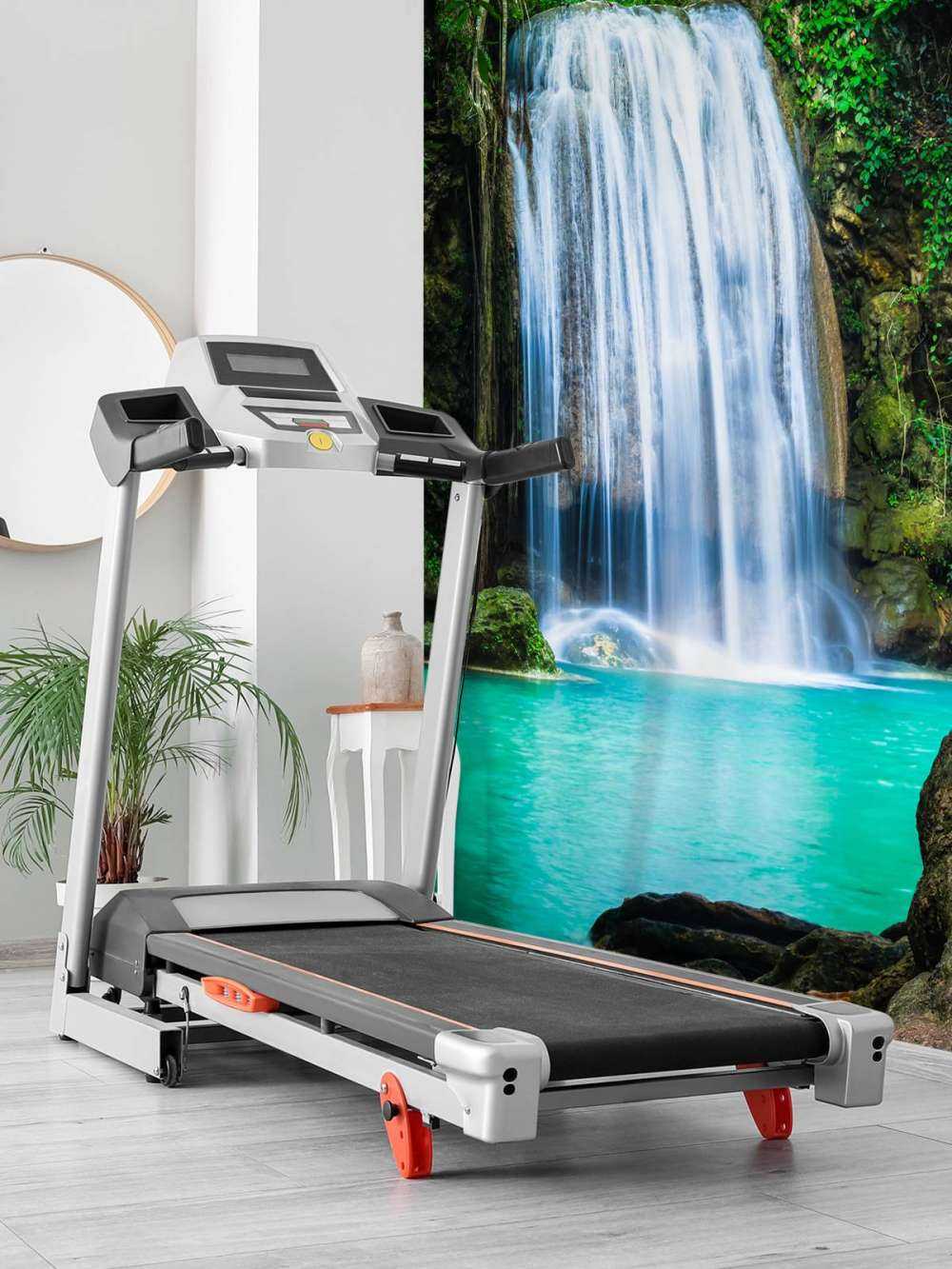 Blauwe waterval