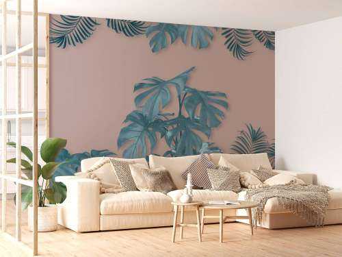 Exotisch jungleblad