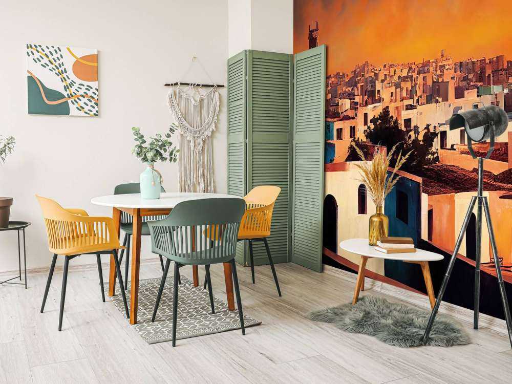 Casablanca bij zonsondergang